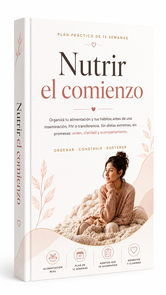 Nutrir el comienzo.